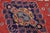 1980s Shabby Chic Shirwan Rust/Blue Wool Rug - 4'6''x6'1'' For Sale - Image 5 of 10