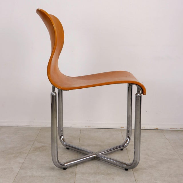 Metal Vintage Lavinia Chairs by Franz T. Sartori, 1970s, Set of 4 For Sale - Image 7 of 13