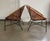 Mid-Century Modern Mid-Century Modern Rattan Lounge Chairs, 1950s, Set of 2 For Sale - Image 3 of 10