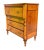 American Late 18th Century Antique Federal Bird's Eye Maple & Cherry Southern Chest of Drawers / Dresser For Sale - Image 3 of 7