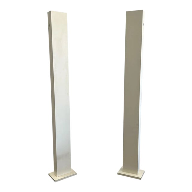1970s Pylon Floor Lamps by Casella - Pair For Sale