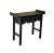 Chinese Chinese Black Lacquer Tall Shrine Offering Altar Console Table For Sale - Image 3 of 10