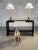 Patinated Lacquer Console Table with Gold Leaf from Roche Bobois, 1970s For Sale - Image 4 of 13