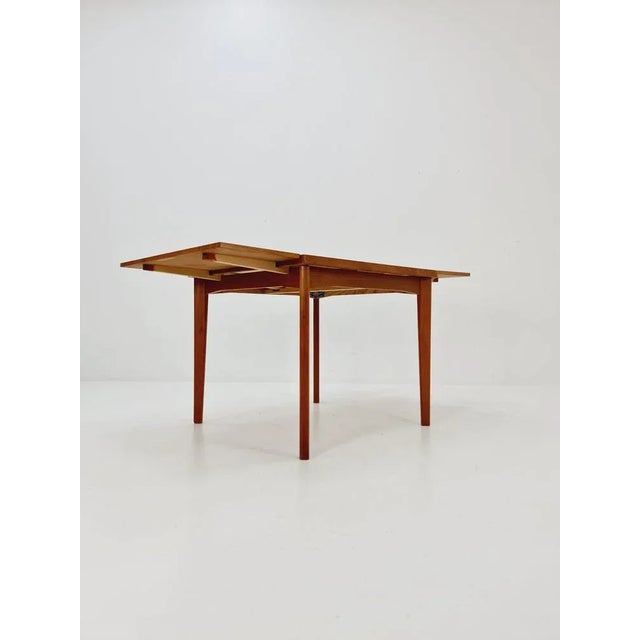 Danish Rectangular Teak Table by Henning Kjaernulf, 1960s For Sale - Image 6 of 11