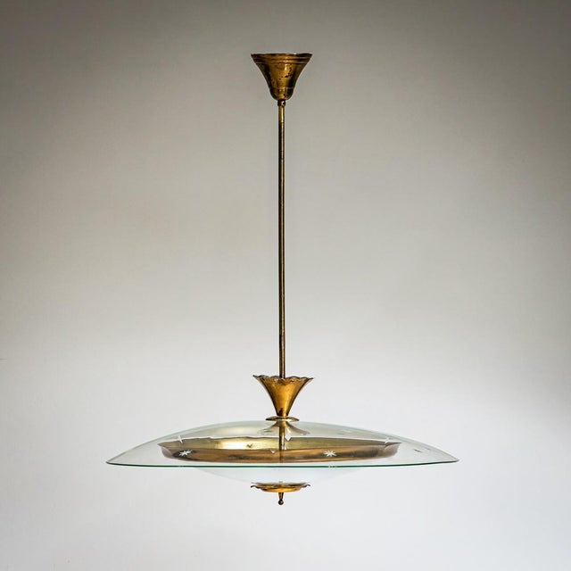 Vintage Pendant Lamp, Italy, 1950s For Sale - Image 12 of 16