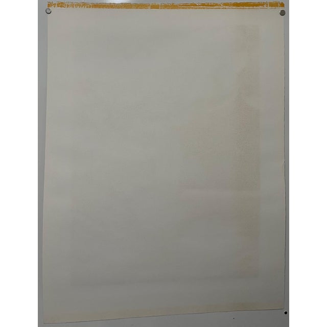 Late 20th Century Jon Carsman, Park Bench Silkscreen Lithograph Hand Signed "The Covered Gate" For Sale - Image 5 of 5