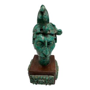 Petite Vintage Zarabeski Mayan Sculptural Head