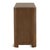 Contemporary Simple Brown Oak Organic Modern Six-Drawer Dresser For Sale - Image 3 of 7