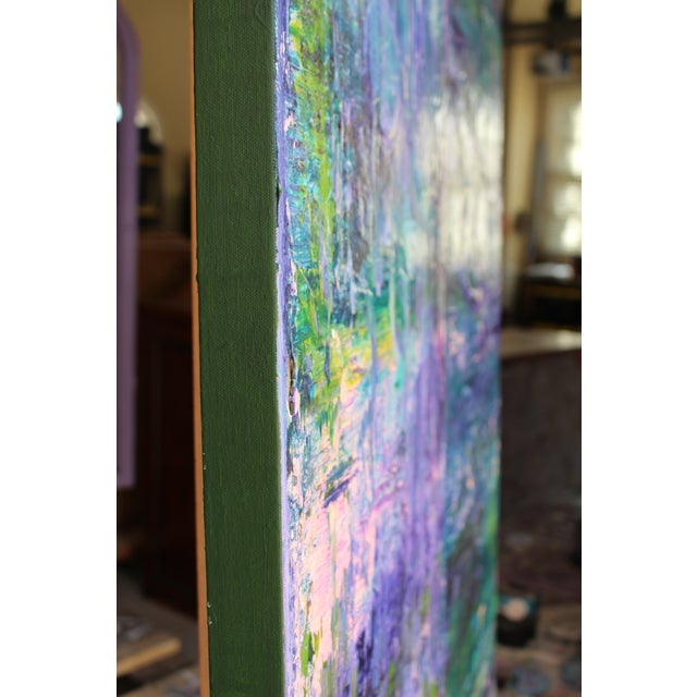 Lucid Dreaming Abstract Oil Painting by Lisa Finlayson For Sale - Image 12 of 12