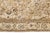 Vintage Hand-Knotted Neutral Medallion Area Rug in Warm Camel, Ivory & Slate Blue For Sale In New York - Image 6 of 10