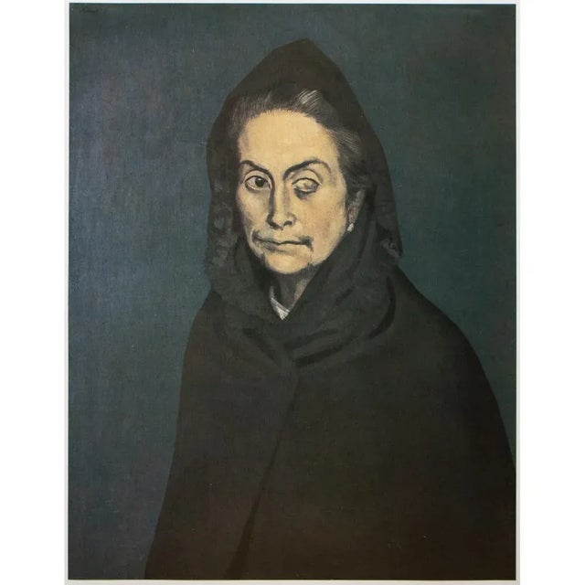 Printmaking Materials 1985 After Pablo Picasso, La Celestine Parisian Full-Color Print For Sale - Image 7 of 8