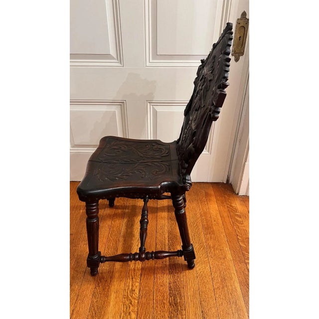 1890s Northwind Hallway Chair For Sale - Image 11 of 11