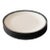 Set of 8 Minimalist "Variation 3 Dé" Breakfast Plates by Ann Demeulemeester for Serax, in White Glazed Porcelain With Organic Black Border For Sale
