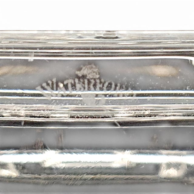 Waterford Metropolitan Crystal Votive Candle Holder, Germany, Art Deco Revival For Sale - Image 11 of 11