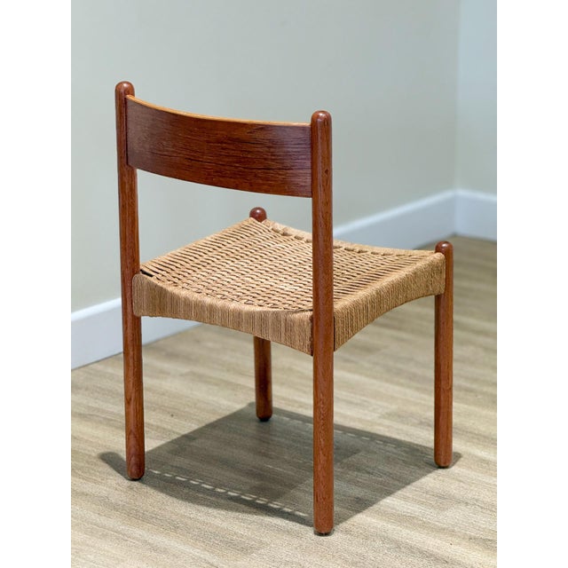 Wood Mid-Century Modern Danish Dining Chairs, 1960s, Set of 6 For Sale - Image 7 of 12