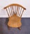 Brown Pennsylvania House Solid Hard Rock Maple Colonial Early American Fiddleback Duxbury Windsor Dining Side Chair For Sale - Image 8 of 12