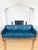 Blue 1970s Attributed to Børge Mogensen 2323 3-seat Petrol Blue Deep Teal Bison leather sofa Fredericia For Sale - Image 8 of 14