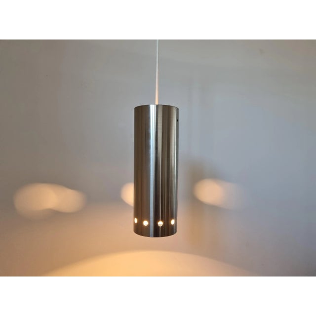 Mid-Century Danish Chrome Pendants, 1970s, Set of 3 For Sale - Image 3 of 15