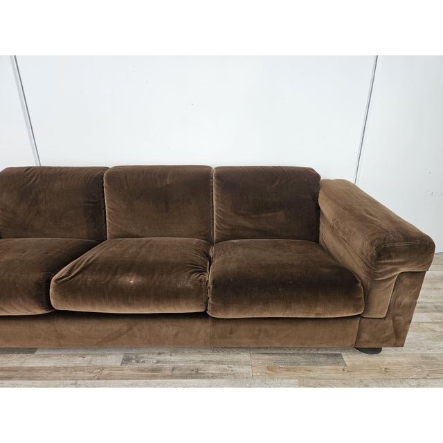 D120 Three-Seater Sofa by Valeria Borsani and Alfredo Bonetti for Tecno, 1966 For Sale - Image 6 of 15