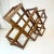 1970s Vintage Boho Chic Arts & Crafts Wood Wine Rack - 10 Bottle. For Sale - Image 9 of 11