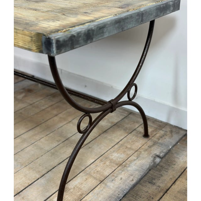 Mid-Century Modern Brutalist Coffee Table, 1980s For Sale - Image 3 of 12