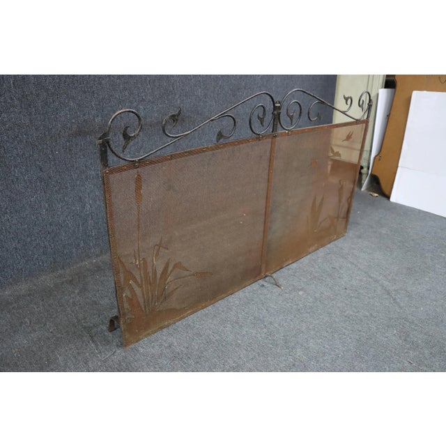 Arts & Crafts Fireplace Screen For Sale - Image 9 of 12