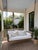 Mid-Century Modern Modern Coastal Teak Swing Bed – Del Mar For Sale - Image 3 of 10