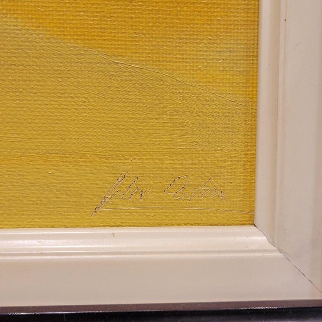 Félix Antonio González, Castilian Landscape, 1980, Oil on Canvas For Sale - Image 7 of 18