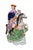 Figurative Antique Staffordshire Saint George & Princess Horseback Figurine For Sale - Image 3 of 12