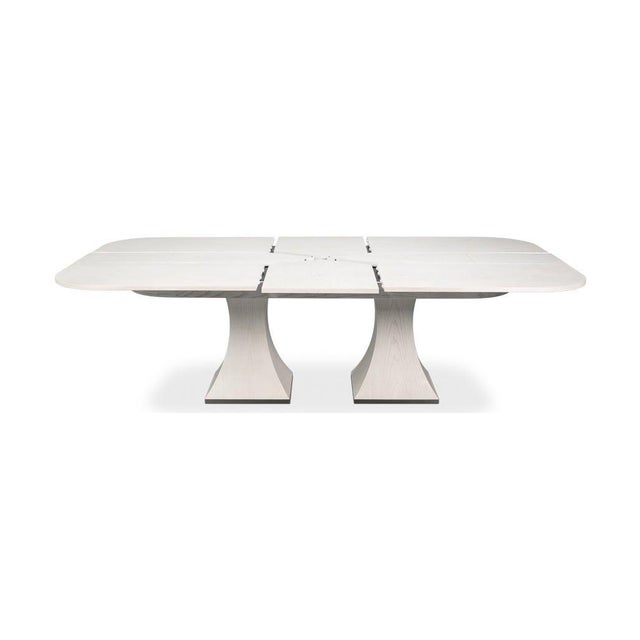 Rectangular White Dining Table For Sale - Image 4 of 14
