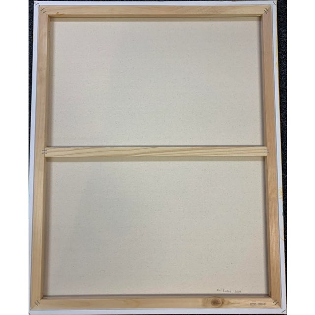 2010s "Vibrant Floral" Contemporary Impressionist Style Still Life Acrylic Painting For Sale - Image 5 of 5