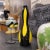 Black and Yellow Vase in Blown Glass, 1970s For Sale - Image 3 of 18