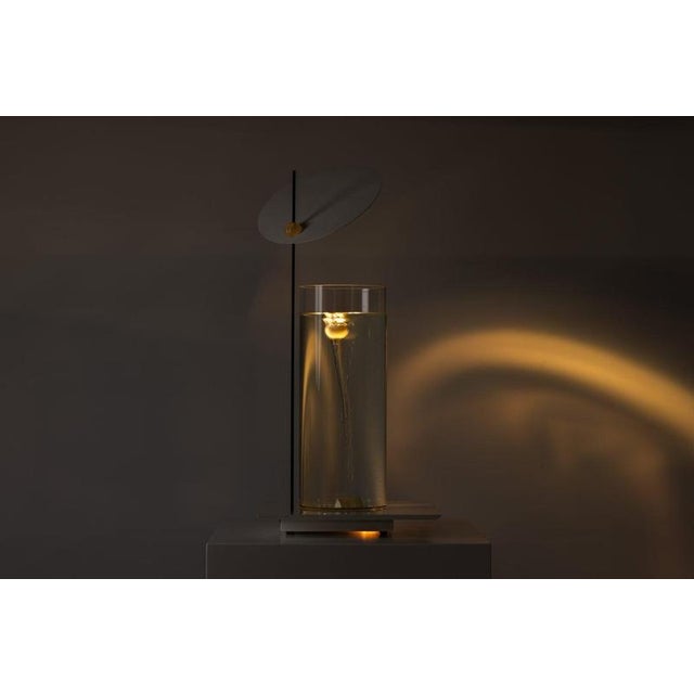 This is for a rare postmodern delerium yum table lamp designed by ingo maurer and manufactured in germany 2006. This...