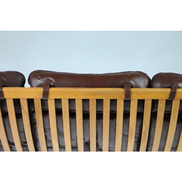 Wood Norwegian 3-Seater Sofa from Soda Galvano For Sale - Image 7 of 12