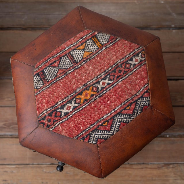 A Pair of Moroccan Stools, 20th Century For Sale - Image 12 of 16