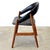 Mid-Century Modern 1950s Danish Teak & Faux Leather Armchair For Sale - Image 3 of 4
