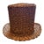 Mid-Century Woven Wicker Top Hat Novelty Basket - Made in Yugoslavia For Sale