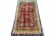 Tribal 3x5 Vintage Turkish Tulu Shag Runner in Multicolor Diamond Pattern For Sale - Image 3 of 5