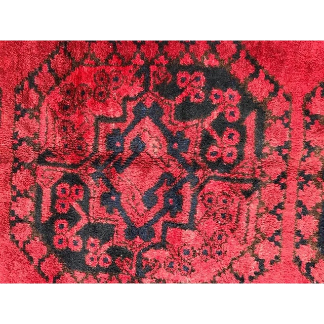 Large Ersari Afghan Rug, 1940s For Sale - Image 10 of 13