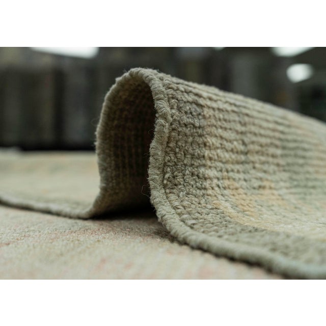 Textile Turkish Oushak Rug 5'1" x 7'4" #20233 For Sale - Image 7 of 8