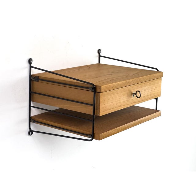 Vintage Wall Shelf by Kajsa & Nils Strinning for String, 1960s For Sale - Image 3 of 13