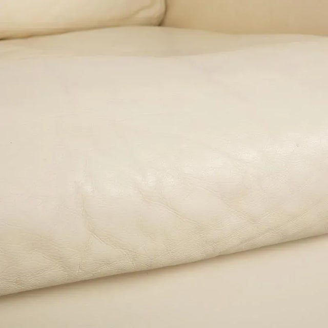 Leather Chair in Cream White from Machalke For Sale - Image 3 of 12