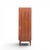 Calvin Kipp Stewart for Calvin Mid Century Walnut and Cane Front Cabinet Armoire For Sale - Image 4 of 9