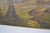 Textile French School of the 20th Century “Landscape at the Pond” Oil on Canvas For Sale - Image 7 of 12