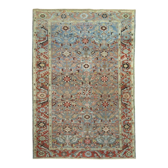 Antique Zabihi Collection Persian Malayer Rug - 4'5" x 6'6" For Sale