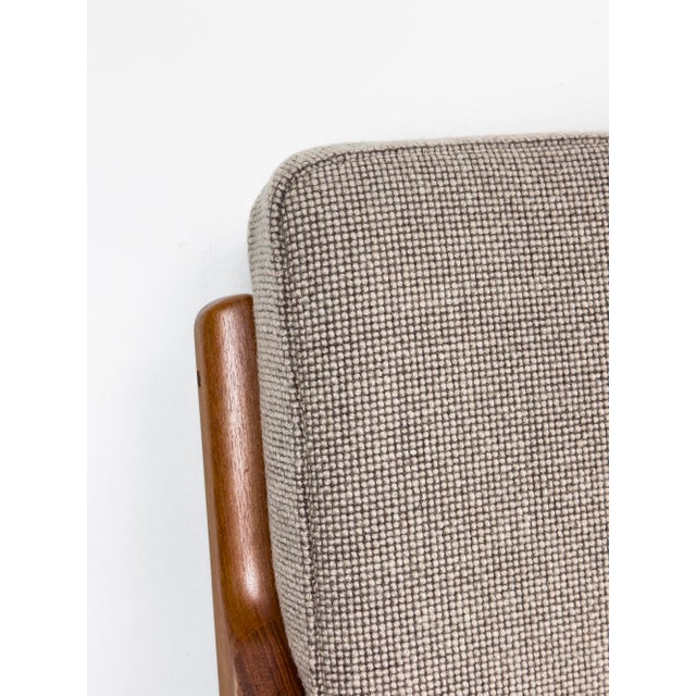 Teak 3-Seater Senator Sofa by Ole Wanscher for France & Søn, 1964 For Sale - Image 14 of 18