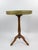 Mid-Century Modern Vintage French Gueridon Side Table With Carrara Marble Top and Brass Gallery For Sale - Image 3 of 12