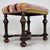 Antique English William and Mary Style Mahogany Stool, 1800s For Sale - Image 6 of 11
