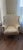 Eggshell Set of 2 Restoration Hardware Tufted Deconstructed Wingback Chairs For Sale - Image 8 of 10