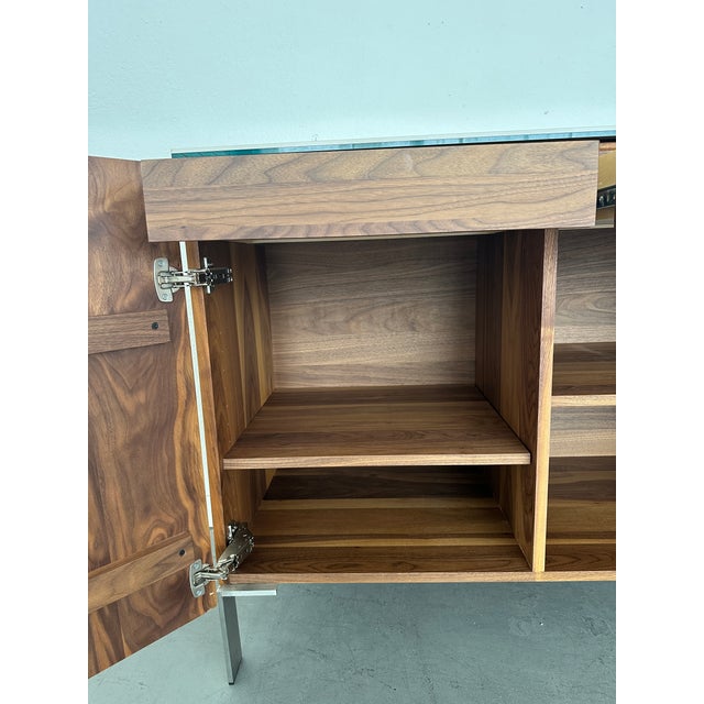 Room and Board Kenwood Bar Cabinet For Sale In Austin - Image 6 of 9
